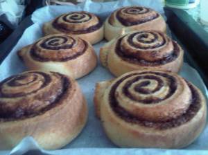 Baked buns